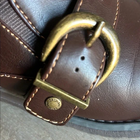 Eastland Women’s Brown Clogs 9.5 Vintage Explorer Bohemian Wanderer Style Y2K - Picture 7 of 9